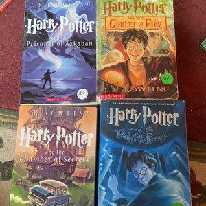 Harry Potter books paperback 4 pcs